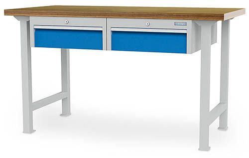 Vrtna delovna miza Bedrunka+Hirth, 2x150 mm, 1500 x 750 x 859 mm, 03.15.520.2V