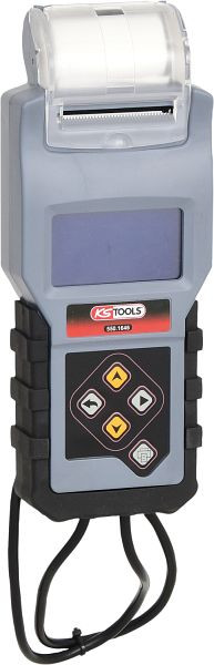 KS Tools 12V digitalni tester baterij in polnilnih sistemov z integriranim tiskalnikom, 550.1646