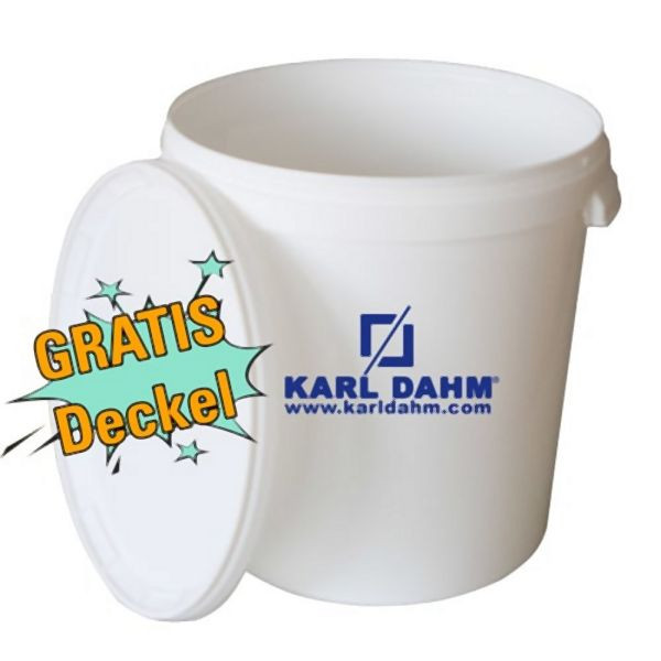 Vedro za mešanje Karl Dahm s pokrovom, 33 litrov, 12016