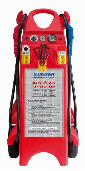 Kunzer baterijski start mobile 12V 3200A, 24V 1600A, ASF 12-24/3200