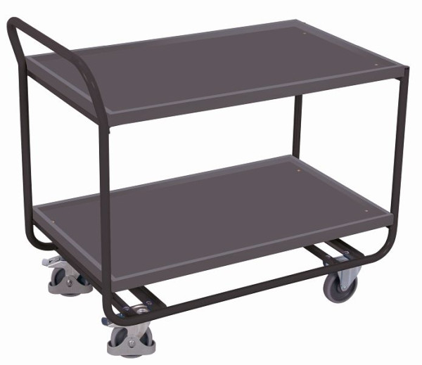 Jeklen namizni voziček VARIOfit, zunanje mere: 1.090 x 600 x 970 mm (ŠxGxV), st-402.000/AG