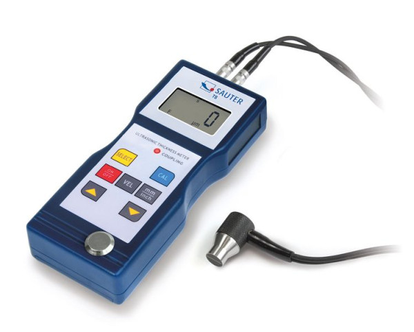 Sauter ultrazvočni merilnik debeline materiala SAUTER TB 200-01US, čitljivost 0,1 mm, merilna frekvenca 5 MHz, TB 200-0,1US