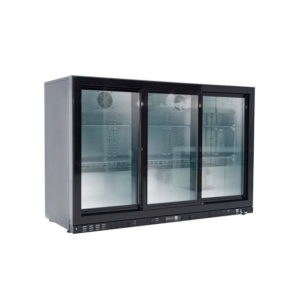 barski hladilnik bergman BASICLINE 320 litrov z drsnimi vrati (230 V), 64788