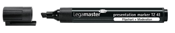 Legamaster TZ41 predstavitveni marker črn, PU: 10 kosov, 7-155001