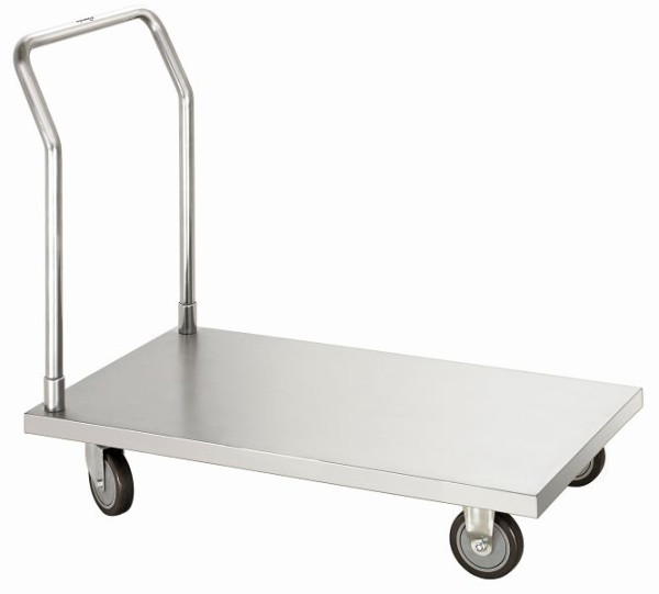 Transportni voziček Bartscher, voziček na ploščadi, krom-nikelj jeklo, 300142