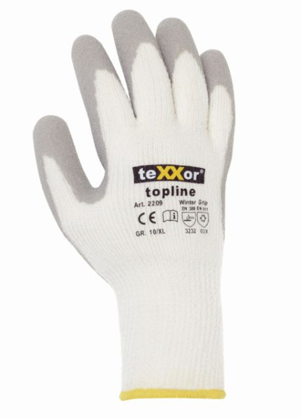 teXXor zimske rokavice "WINTER GRIP", vel.: 10, pak.: 120 par., 2209-10
