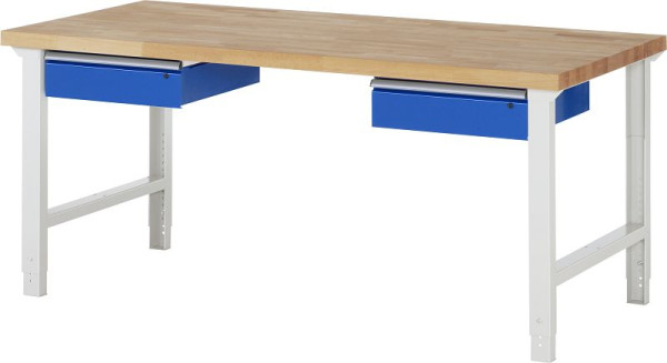 RAU delovna miza serije 7000 - model 7002-1, Š2000 x G900 x V790-1140 mm, 03-7002A1-209B4H.11