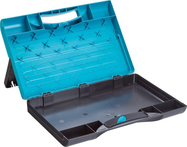 Škatla za orodje Hazet za sistem varnostnih vložkov, sodoben dvobarvni dizajn HAZET modra / črna Primeren za vse 1/3 sisteme varnostnih vložkov, 165-L