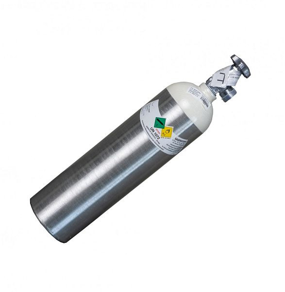 MBS Medizintechnik kisikova jeklenka 2 l polnjena aluminij med O2, 533027