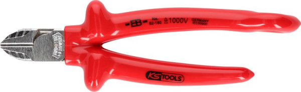 KS Tools 1000V stranski rezalnik z varnostnim očesom za varnostno vrvico, 117.2204