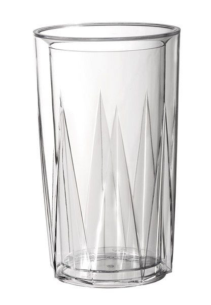 Hladilnik za steklenice APS -CRYSTAL-, Ø 13,5 / 10,5 cm, višina: 23 cm, SAN, kristalno prozoren, z dvojno steno, 36062