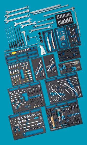 HAZET MERCEDES-BENZ nabor orodij, število orodij: 296, 0-2700-163/296