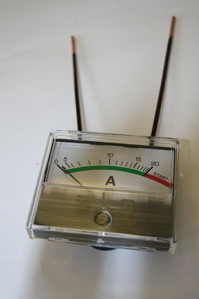 ELMAG ampermeter 0-20 A 70x60mm za EUROSTART 250, 9505293