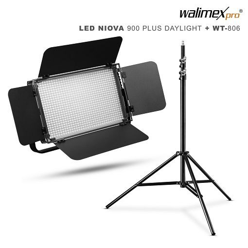 Walimex pro LED Niova 900 Plus dnevna svetloba + WT-806, 22819