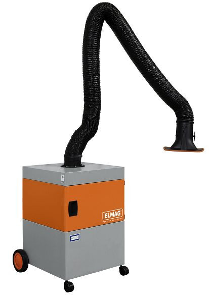 ELMAG sesalni sistem, mobilni, Profi-Master, sesalna roka Ø 150mm/2m v izvedbi s cevjo, sesalna dolžina z roko največ 1.100 m³/h 1,1 kW 3x400 V, 58602