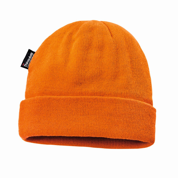 4PROTECT dobro vidna pletena kapa, živo oranžna, pak. 144 kom, 8460