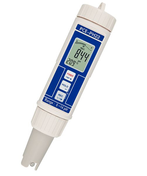 PCE Instruments naprava za analizo vode za beleženje pH vrednosti in temperature, PCE-PH 22