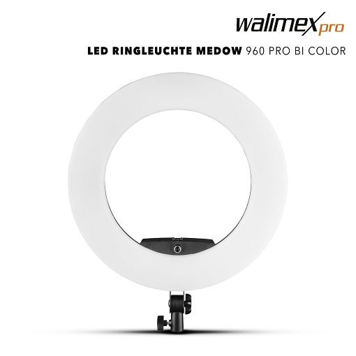 Walimex pro LED obročna svetilka 960 Medow Pro Bi Color, 22043