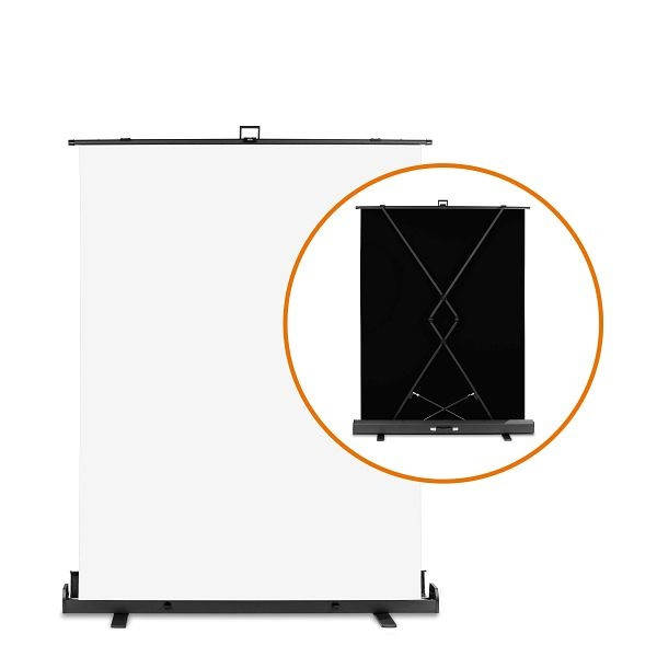 Walimex pro roll-up panel ozadje bela 155x200, 23075