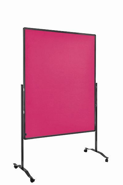 Predstavitvena tabla Legamaster PREMIUM PLUS zložljiva 150x120cm temno roza, 858837000