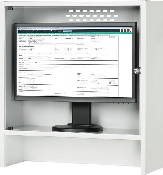 Ohišje monitorja RAU, Š650 x G250 x V710 mm, 07-MG250-650.12
