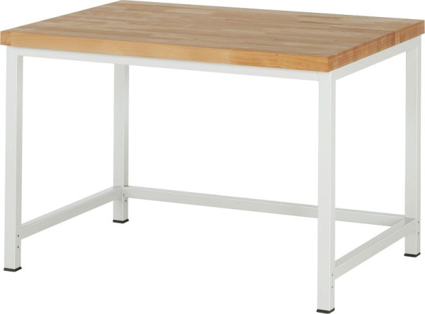 RAU delovna miza serije 8000 - okvirna konstrukcija (varjen okvir), 1250x840x900 mm, 03-8000-1-129B4S.12