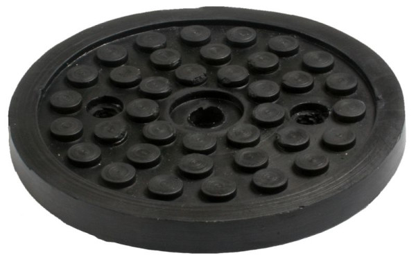 Busching gumijasta podloga primerna za Stenhoj/AUTOP, V: 16 mm D: 123 mm z jekleno ploščo, 100338