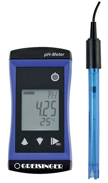 Greisinger G 1500 Precizna naprava za merjenje pH vključno s pH elektrodo GE 114 WD, 609850