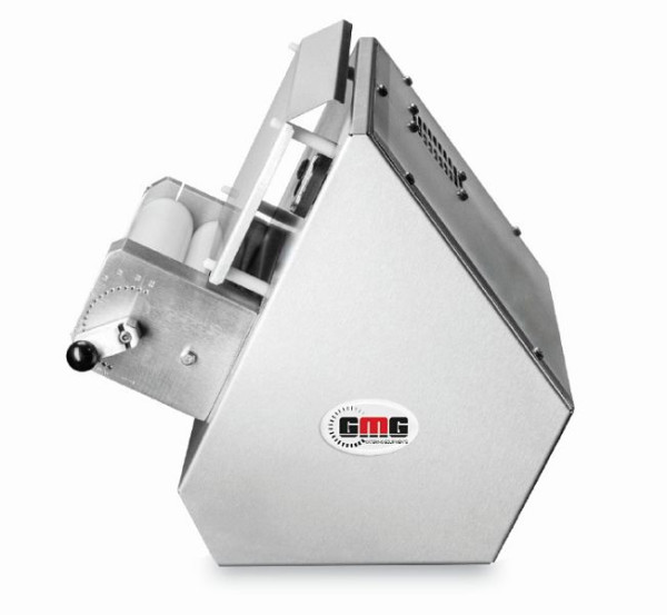 GMG stroj za valjanje testa Ø 40cm za okrogle in kvadratne pice, nastavljiva debelina testa, teža testa variabilna 80-500g, TTA-S-40