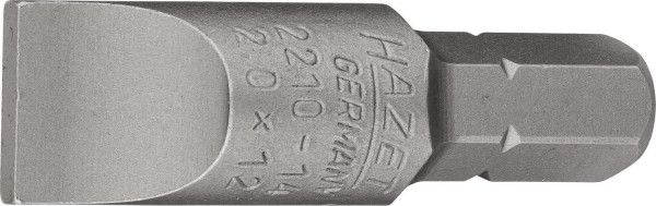 Hazet nastavek, poln šestrobi 8 (5/16 palca), profil utora, 2 x 12 mm, 2210-14