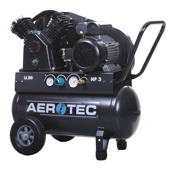 AEROTEC batni kompresor s stisnjenim zrakom, mazan z oljem 400 voltov, 450-50 CT 4 TECH, 2013270