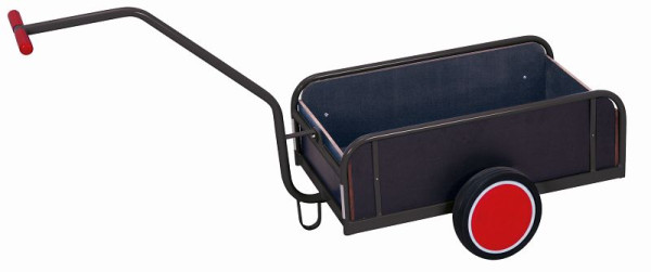 VARIOfit ročni voziček s stransko steno, zunanje mere: 1.560 x 645 x 780 mm (ŠxGxV), kolesni komplet: pnevmatike iz polne gume, zu-1284/AG