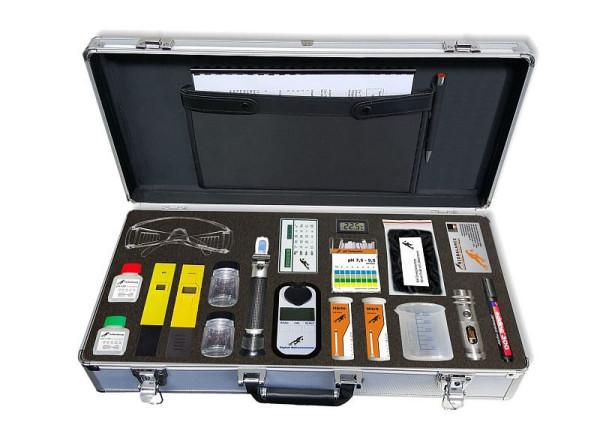 Hamma testni kovček za testiranje hladilnega maziva Premium, 2201003