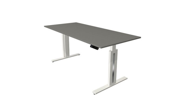 Kerkmann Move 3 sveža sedeča/stoječa miza, Š 1800 x G 800 mm, električno nastavljiva višina od 720-1200 mm, grafit, 10185212