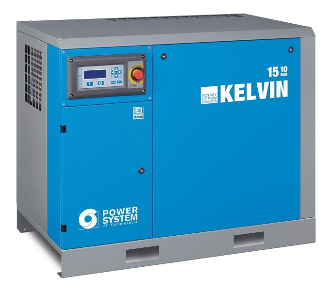 Industrija vijačnih kompresorjev POWERSYSTEM IND brez sušilnika, napajalni sistem KELVIN 11 - 8 bar, 20160108
