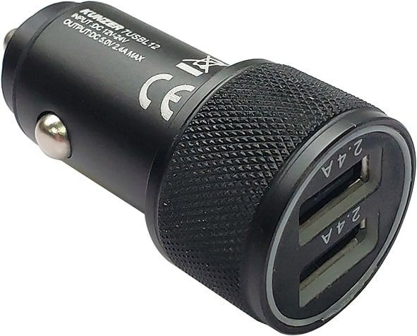 Kunzer USB polnilni adapter 12V cigaretni vžigalnik, 7USBL12