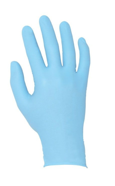 teXXor nitrilne rokavice za enkratno uporabo UNEPOWDERED, modre, vel.: 8, škatla, pak. 10 kom, 2214-8