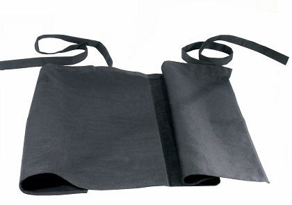 Contacto bistro predpasnik/sprednja kravata 80 x 90 cm, črna, 6551/081