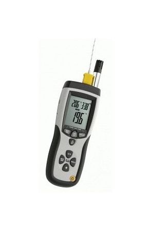 DOSTMANN RH 896 Infrarot-Thermometer mit Thermoelementeingang, Feuchtesensor und Laser, 5020-0896