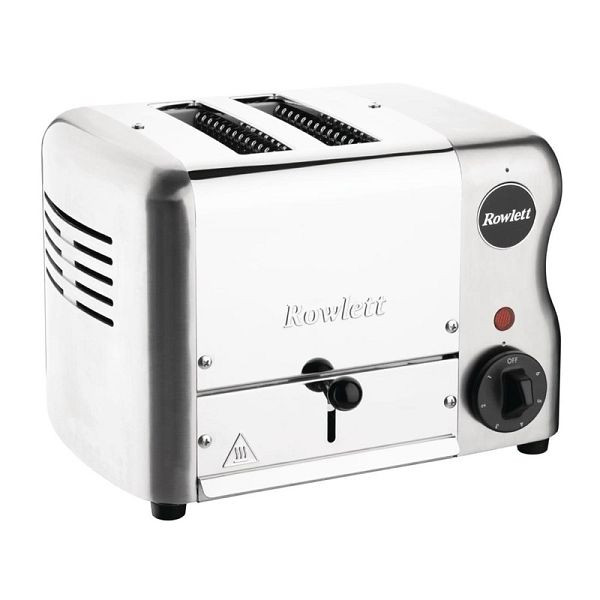 Rowlett Esprit 2 režni toaster v krom z 2 dodatnima elementoma in kletko za sendviče, CH177