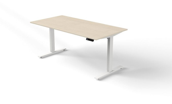 Kerkmann sedeča/stoječa miza Š 1600 x G 800 mm, električno nastavljiva višina od 720-1200 mm, Move 3, javor, 10380850