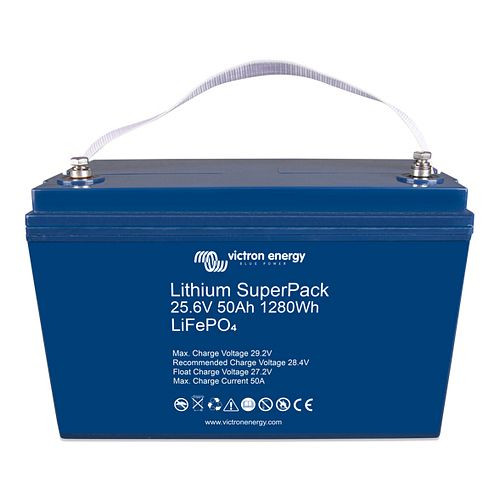 Victron Energy Battery Lithium SuperPack 25,6 V/50 Ah (M8), 340294
