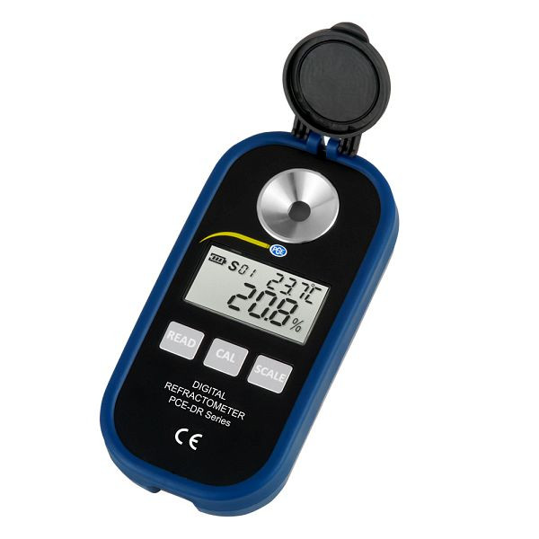 Digitalni refraktometer PCE Instruments vsebnost vina, Brix, Oechsle, KMW ali alkohola, PCE-DRW 2