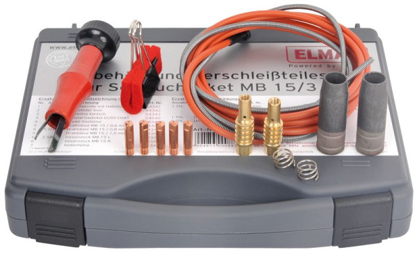 Komplet pribora in obrabnih delov ELMAG za paket cevi MB 15/3m/0,8 mm za serije EUROMIG 160/200 & EUROMIG plus 161/201/211-, 00088