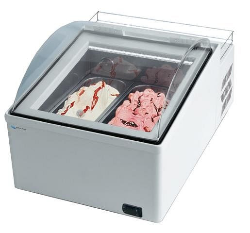 gel-o-mat mobilna sladoledna vitrina, model Icepoint 2, 4x2,5 ali 2 x 5 litrov, 1630.2.0
