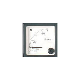 ELMAG naprava za merjenje napetosti 1x230 ali 400 voltov, voltmeter (V) za agregate (montažni), 53332