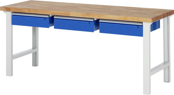 RAU delovna miza serije 7000 - model 7003-1, Š2000 x G700 x V840 mm, 03-7003A1-207B4S.11