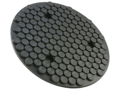 Busching gumijasta podloga primerna za Stenhoj/Autop, V: 11 mm D: 158 mm z jekleno ploščo, 100480