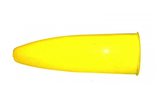 Plastična skodelica za brušenje ESW, dolžina: 21 cm, rumena, 312761