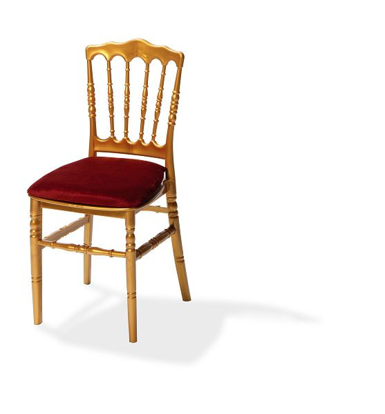 VEBA sedežna blazina velur bordo za stol Napoleon/Tiffany, 38,5x40x2,5 cm (ŠxGxV), 50400CBR